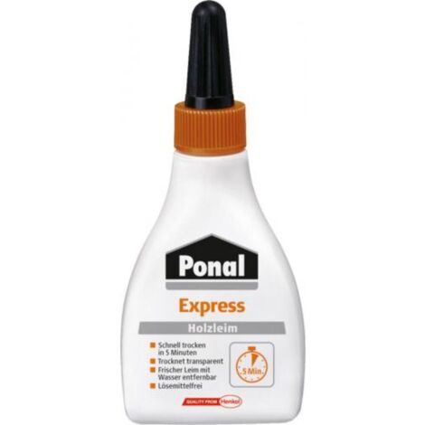Ponal Holzleim Express 60 g Flasche, transparent Holzleim