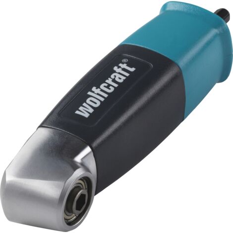 wolfcraft I Winkelgetriebe I 4688000 I Bohren und Schrauben im 90°-Winkel, Sechskant