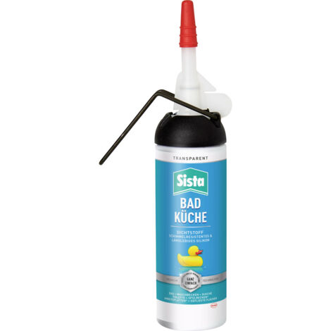 Sista SLBKT Sanitär-Silikon Herstellerfarbe Transparent SLBKT 100 ml