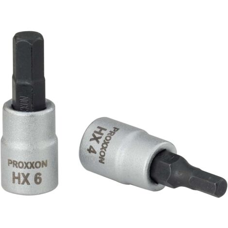 Proxxon - 1/4" Innensechskant-Einsatz, HX 4 mm, 33mm lang - 23745 (1/2)