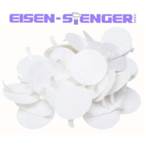 Kopp - Federdeckel für UP-Verbindungsdose, Ø60-70mm, weiß, Profi-Pack: 25 Stück - 340317504