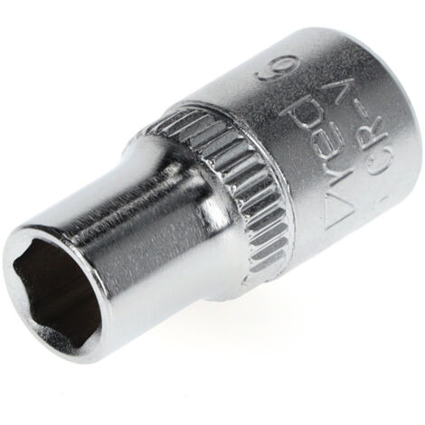 GEDORE - Steckschlüsseleinsatz 1/4" 6-kant 6 mm Länge 25 mm - R41000603