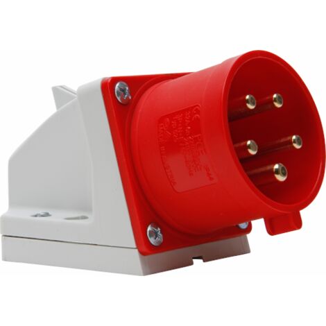 Kopp - CEE-Wandstecker, 5-polig, 32A, 400V, 6h - 171900000