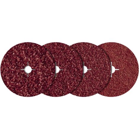Wolfcraft - Fiberschleifscheibe sortiert, Ø125mm 20 Stück - 2455000 (1/3)