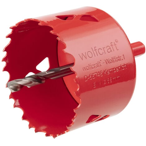 Wolfcraft - Bi-Metall-Lochsäge Bohrer Schaft & inkl. 5466000 ø32 