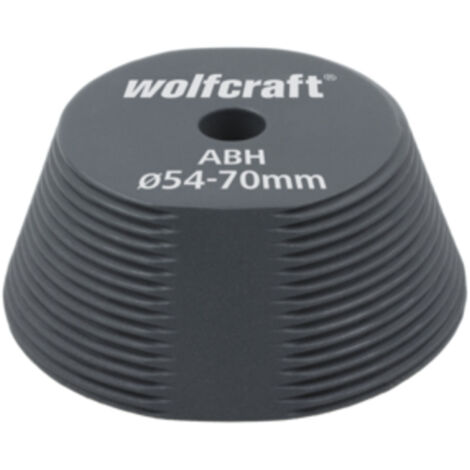 Wolfcraft - 1 Aufbohrhilfe Ø 54 - 70 mm - 5952000