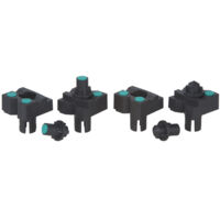 Wolfcraft - 4 Spannbacken mit Auflagepins - 6166000