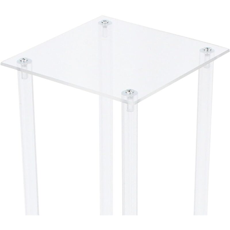 Support à Bouquet En Acrylique Transparent - Présentoir Pour Rose Ou Fleurs Artificielles - Décoration De Table Maison, Café, Mariage