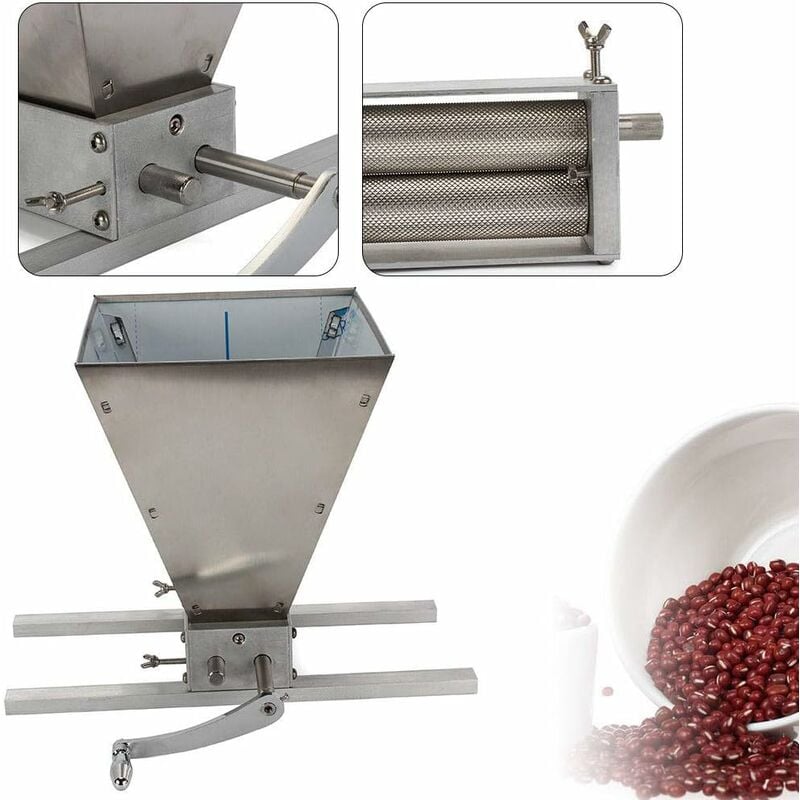 220V Moulin à Grains Broyeur De Grain Avec Sec Broyeur ÉLectrique Riz  Humide Moulin Grain Alimentation Blé CéRéAles Café Sec Broyeur ÉLectrique :  : Cuisine et Maison