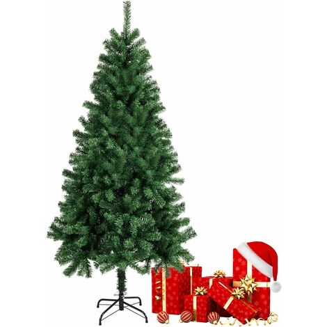 Sapin De Noël Artificiel Floqué Neige 1,80 M - Non éclairé - Branches Articulées - Pour Intérieur Et Extérieur - 8