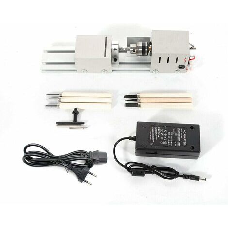 Senderpick – Mini tour 100 W – Outil de polissage pour bois dur – Vitesse jusqu'à 9000 tr/min – Compact et portable – Pour travaux de précision