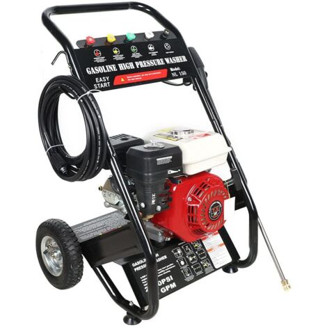 Nettoyeur haute pression à essence - Moteur à vapeur - 170-190 bar - Réglable - Pour voitures