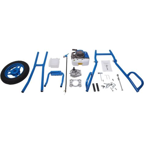 Excavatrice De Trous De Poteau De 2,7 CV, Tarière à 2 Temps à Essence