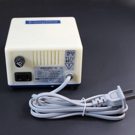 Micro-moteur de laboratoire N3 Micro-moteur électrique 0-35.000 rpm, Micro-moteur de polissage et de meulage Equipement de laboratoire portable