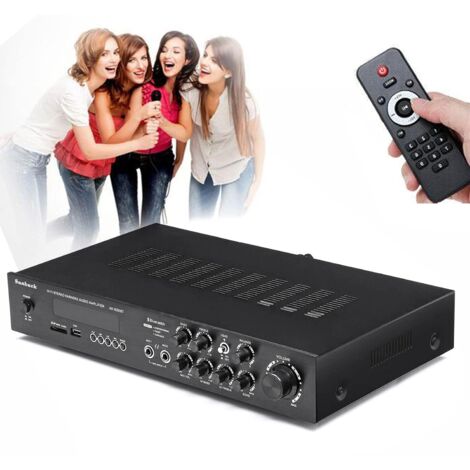 Amplificateur HiFi 600 W Amplificateur Stéréo USB FM