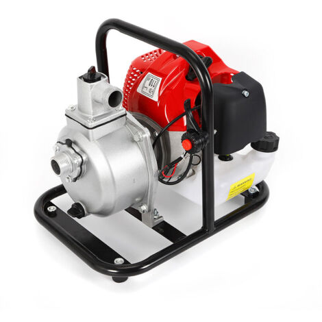 43cc 1.7HP 2 Stroke Gasoline Water Pump for Irrigation, High Pressure Water Transfer Pump Irrigation Pump Pond Pump(Massive 8000L/h Flow Rate) (1/5)