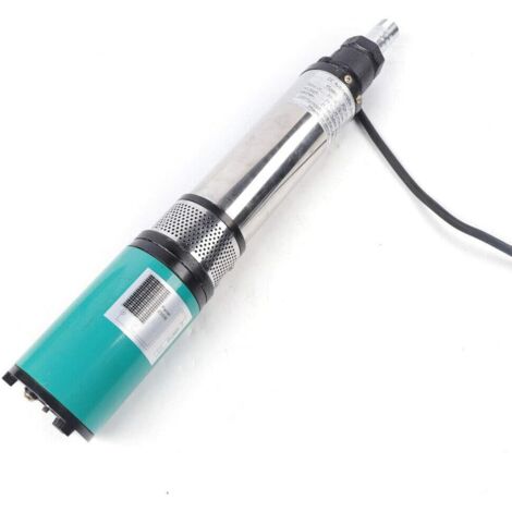 Pompe Solaire Submersible 320W – 3 M³/h, Hauteur Max 25m, DC24V – Pour Puits Profond