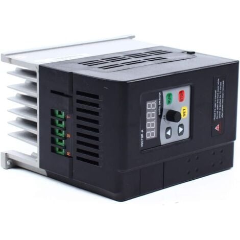 Convertisseur 220v 380v 7.5KW 380V VFD Triphasé, Variateur De