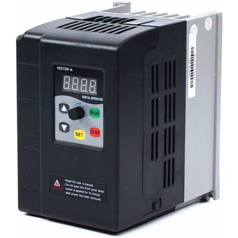 Convertisseur de fréquence 3 phases 380 V Variable Frequency Drive VFD Rotary Current Speed Controller Convertisseur de fréquence Frequency Converter (380 V 1.5 kW Frequency Converter) (1/5)