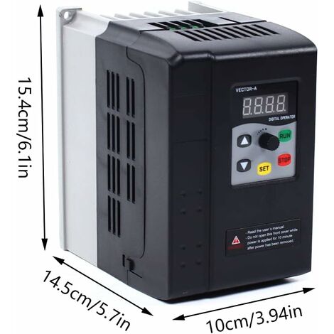Onduleur/convertisseur De Fréquence 380V 4KW 12A Triphasé - Marque Gotrays - Neuf