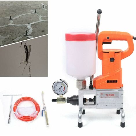 Senderpick – Pompe à couler à haute pression 720W – Pression maximale 10000 psi – Débit 0,75 kg/min – Pour tunnels et salles des pompes - 10000pai