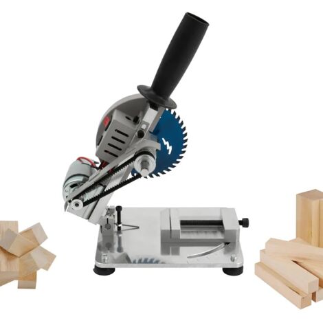 Senderpick – Scie circulaire de table 4in – Puissance 96W – Vitesse 9000 tr/min – Profondeur de coupe 2.9cm – Angle ajustable 0-45°