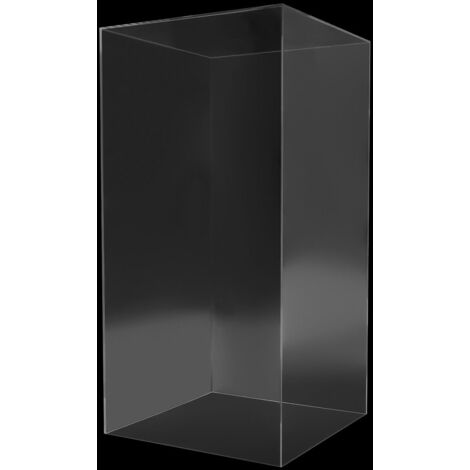 Vitrine Acrylique Anti-Poussière 28,6x22,9x31,3cm - Protection Maquettes, Puzzles 3D Et Figurines