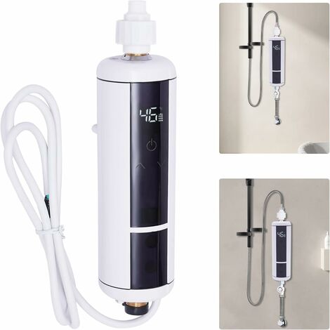 Chauffe Eau Instantané, Chauffe-Eau Sans Réservoir 220V 6500W Eau Chauffe Eau Instantané, Chauffe-Eau Sans Réservoir 220V 6500W Eau
