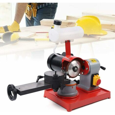 Affûteur de lame de scie, 220 V, 370 W, pour lames de scie circulaire de 80 à 700 mm, ponceuse à eau pour le ponçage du plastique, du bois, des alliage d'aluminium et autres (1/5)
