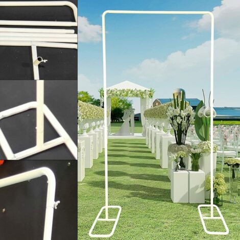Lot De 3 Arches Métalliques Dorées Pour Décoration - 1.2m, 1.5m, 1.8m - Mariage, Fête