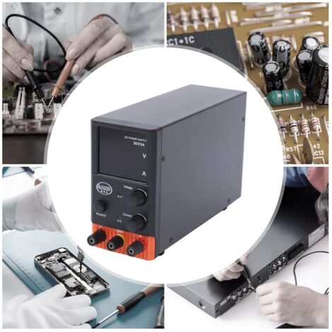 Alimentation De Laboratoire DC Réglable 0-120V / 0-3A - 360W, Entrée AC 220V - Pour Tests électroniques, Charge Batteries, Hobby Et éducation