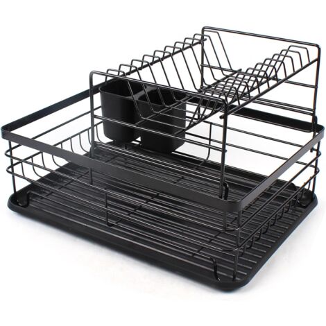 Égouttoir à Vaisselle Support De Séchage Drainage Couvercle Couvercle