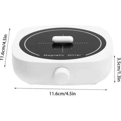 elfbar nachfüll pod läuft aus 4000rpm/1L Agitateur magnétique Mélangeur de liquides magnétique pour l' agitation de différents liquides de différentes viscosités, mélanges  solides liquides