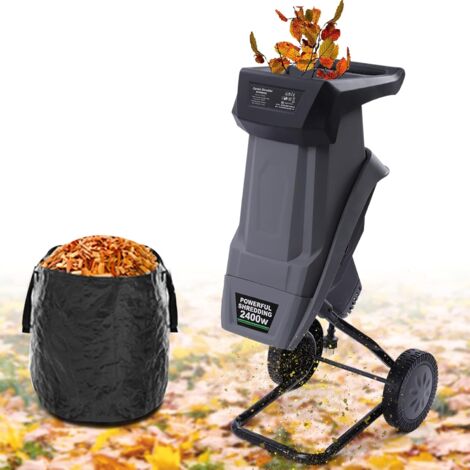 Broyeur De Jardin Électrique KnappWulf 3CV - 230V - Bac 45L