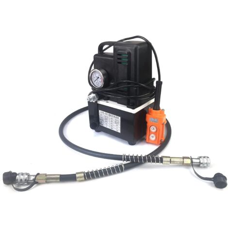 Pompe hydraulique électrique, 1200 W, 7-70 MPa, avec tuyau de 1,8 m