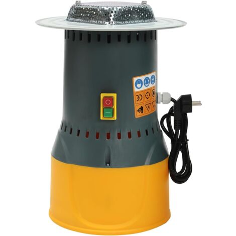 HarBin-Star Moulin à Céréales électrique, 2200 W, En Acier Inoxydable, Avec Entonnoir, Moulin électrique Commercial, Meulage à Sec, Moulin à épices, Pour Maïs, Orge, Blé