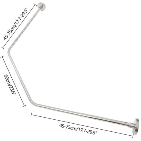 Support de Pommeau de Douche Réglable Murale Sans Perçage - Support