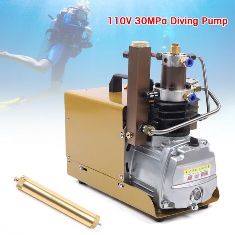Compresseur d'air comprimé compresseur haute pression 300 bar / 4500psi pompe à air 1800w (1/5)