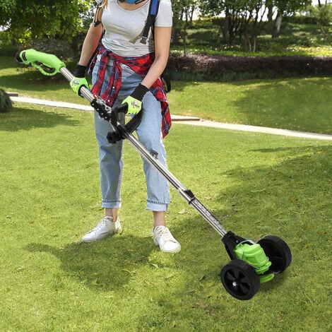 Tondeuse à gazon sans fil Aménagement paysager Découpe Jardin Tondeuse à gazon Trimme