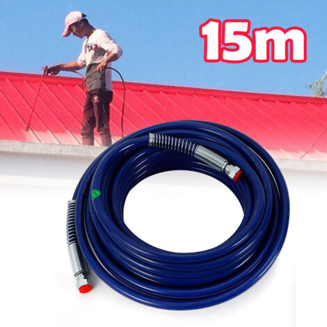 1/4" appareil de peinture par pulvérisation Airless flexible 15m flexible haute pression (1/5)