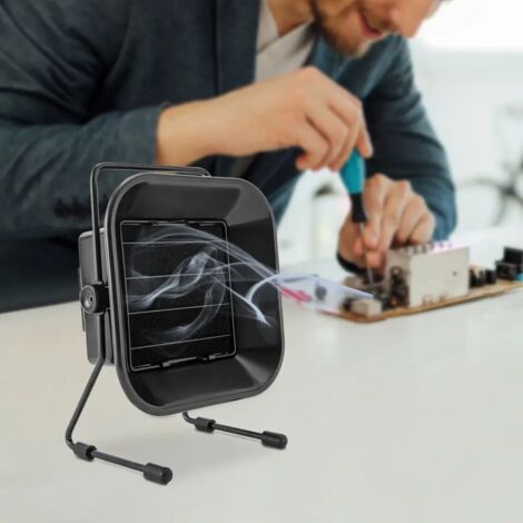 Aspirateur de fumées de soudure Ventilateur Aspiration des fumées de soudure avec filtre à charbon actif 30W