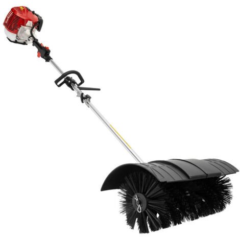 Senderpick – Balayeuse à brosse 2 temps essence – Puissance 1.7kW – Diamètre de travail 56cm – Nettoyage gazon artificiel et surfaces extérieures (1/5)