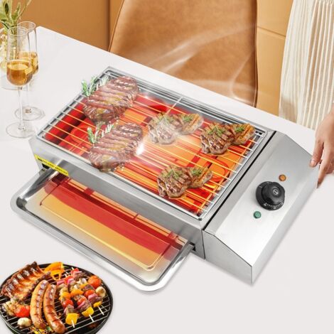 Four électrique à gril Température réglable Four à gril Cuisinière de camping 2.6KW (1/5)