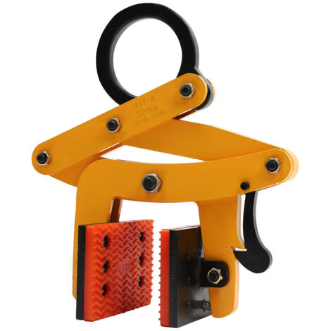 Senderpick – Pince à bordures 2.6" – Pince de levage en acier au manganèse – Capacité de traction 320kg – Ouverture de mâchoire 0-6.5cm