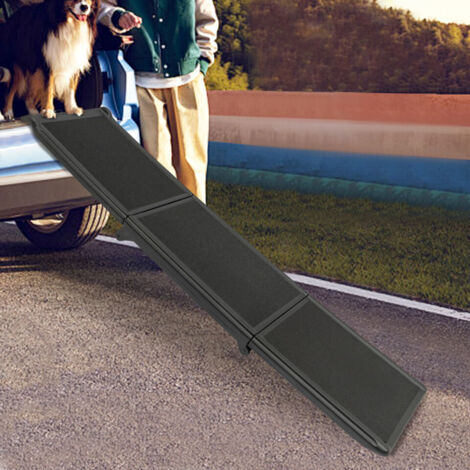 Snagle Paw Rampe de voiture pour chien la plus longue de 180 cm, escalier portable pour grands chiens avec surface de tapis antidérapante, escaliers pliables pour animaux domestiques jusqu'à 140 kg Snagle Paw Rampe de voiture pour chien la plus longue de 180 cm, escalier portable pour grands chiens avec surface de tapis antidérapante, escaliers pliables pour animaux domestiques jusqu'à 140 kg