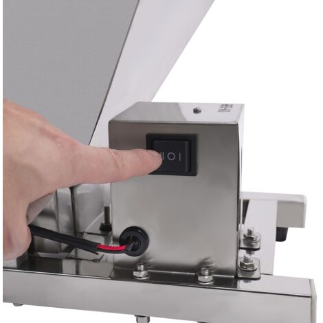 Broyeur De Fruits électrique, Trémie De Broyeur De Pommes De Raisin En Acier Inoxydable 4L, Machine De Cassage De Sucre Brun 20 Kg/h, Pour Légumes, Pain