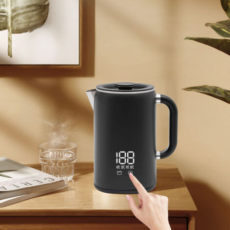 1.7L/0.37 Gallon Bouilloire électrique Bouilloire 1500W (1/5)