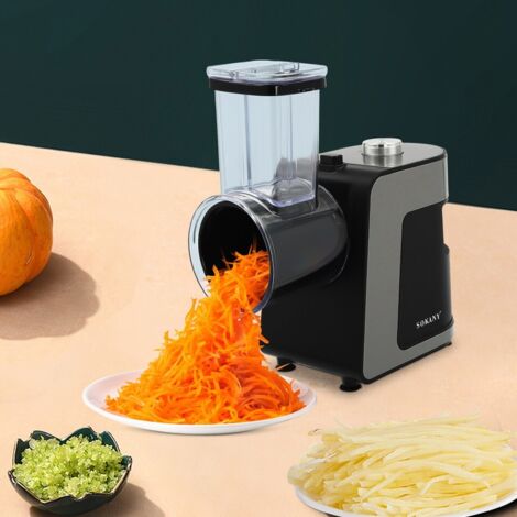 COUPE-LEGUMES ELECTRIQUE PROFESSIONNEL, 750 W, AVEC 5 DISQUES