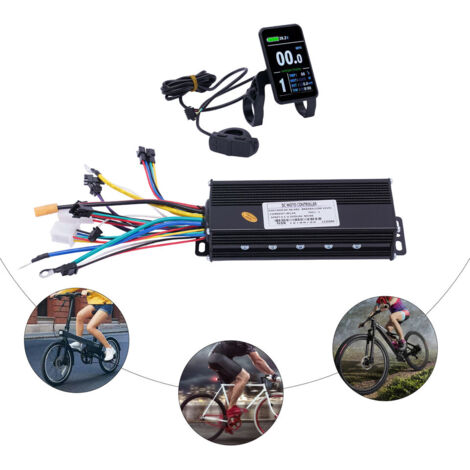 Kit contrôleur de moteur sans balais pour vélo électrique 36V LCD écran de mesure (1/5)