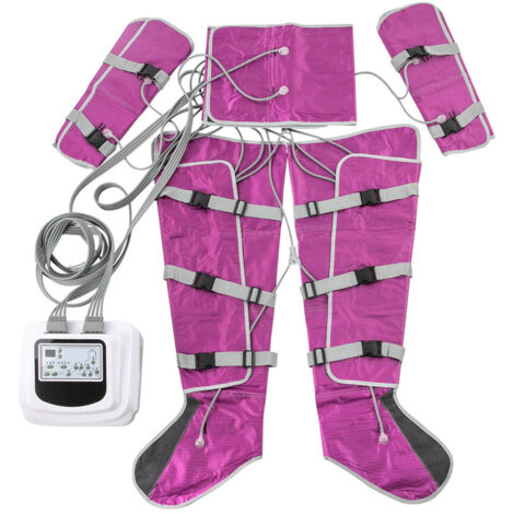 7 en 1 Pressothérapie Pression d'air Masseur de drainage lymphatique Machine amincissante